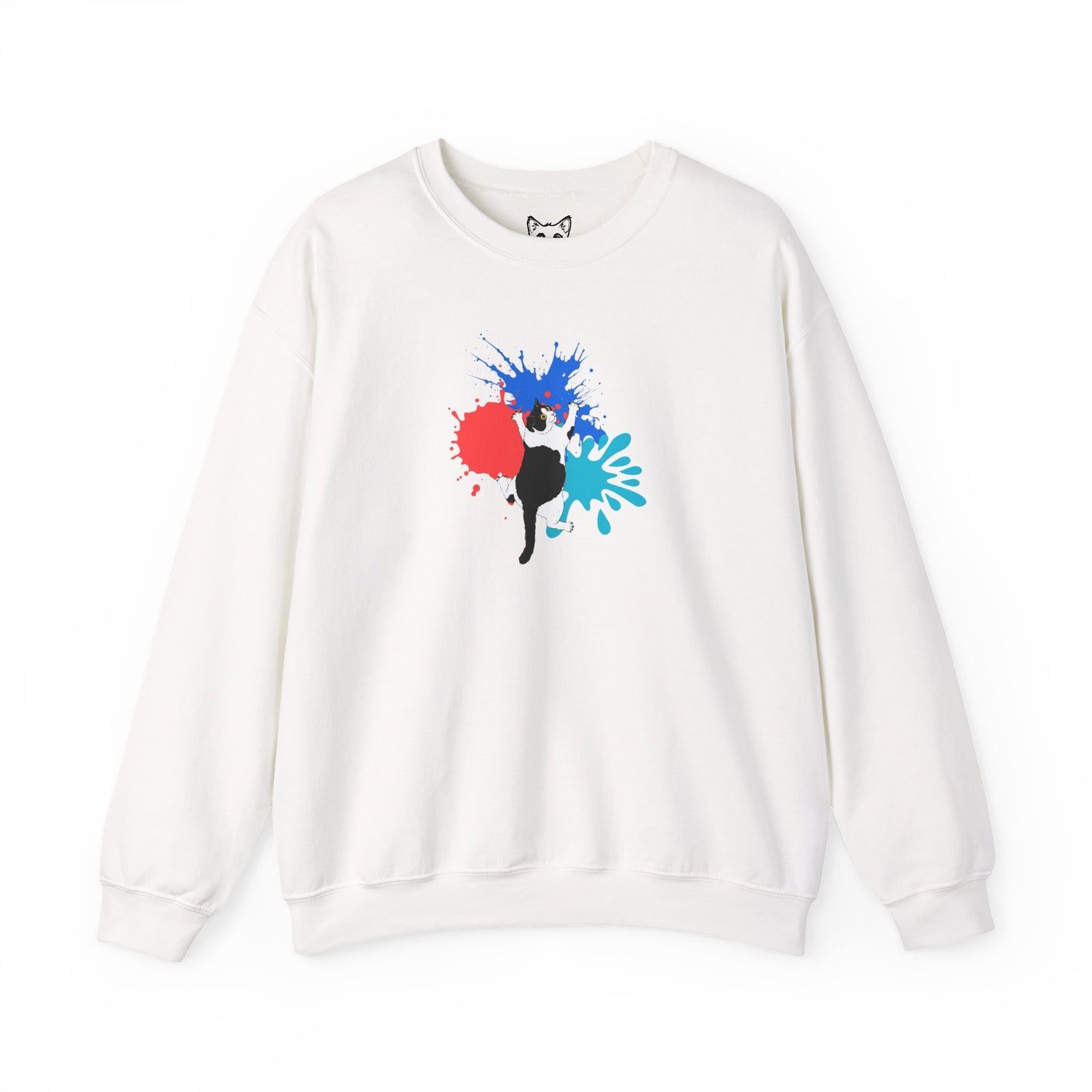 Feline free, living colorful Sweater