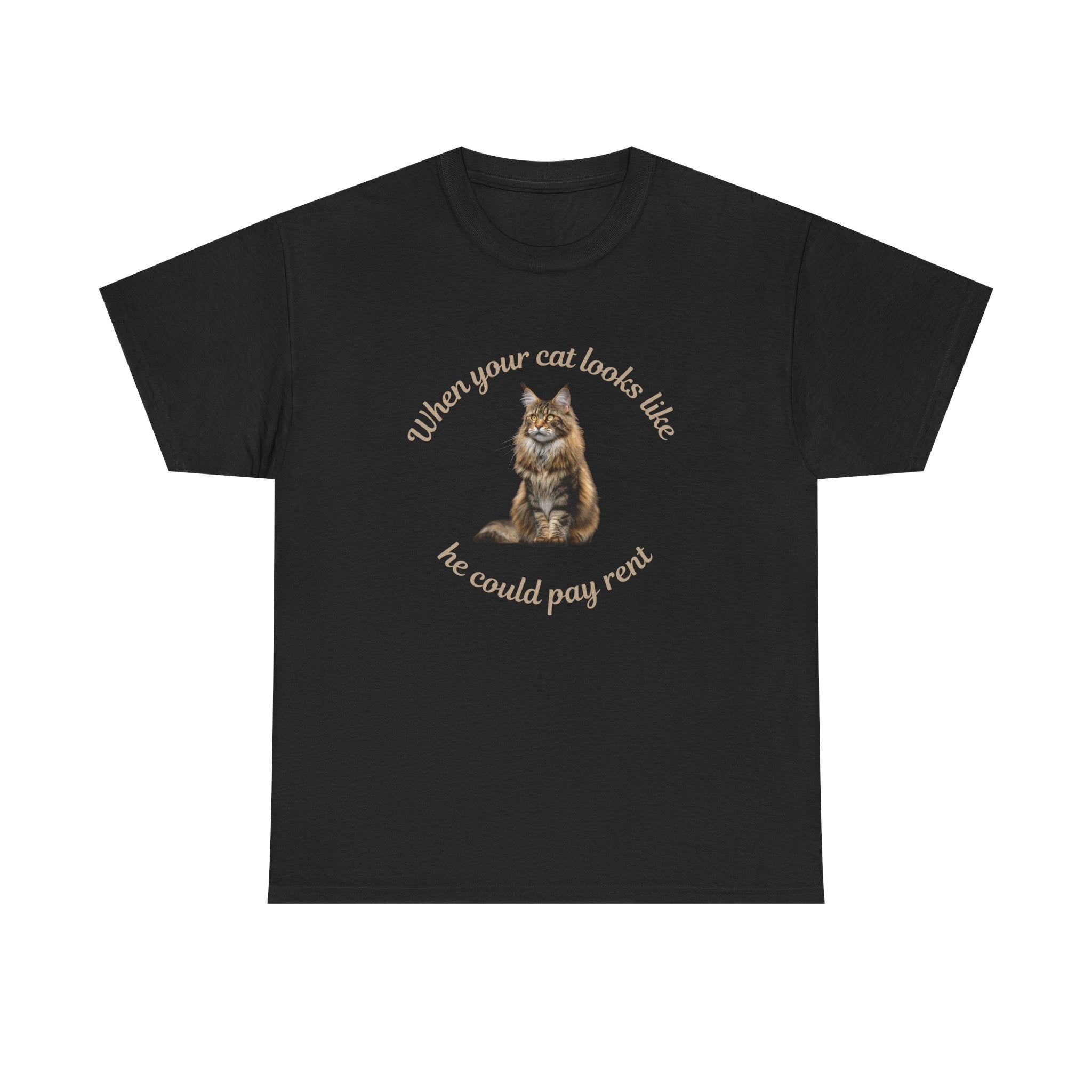 Maine Coon: Big enough to pay rent Tee