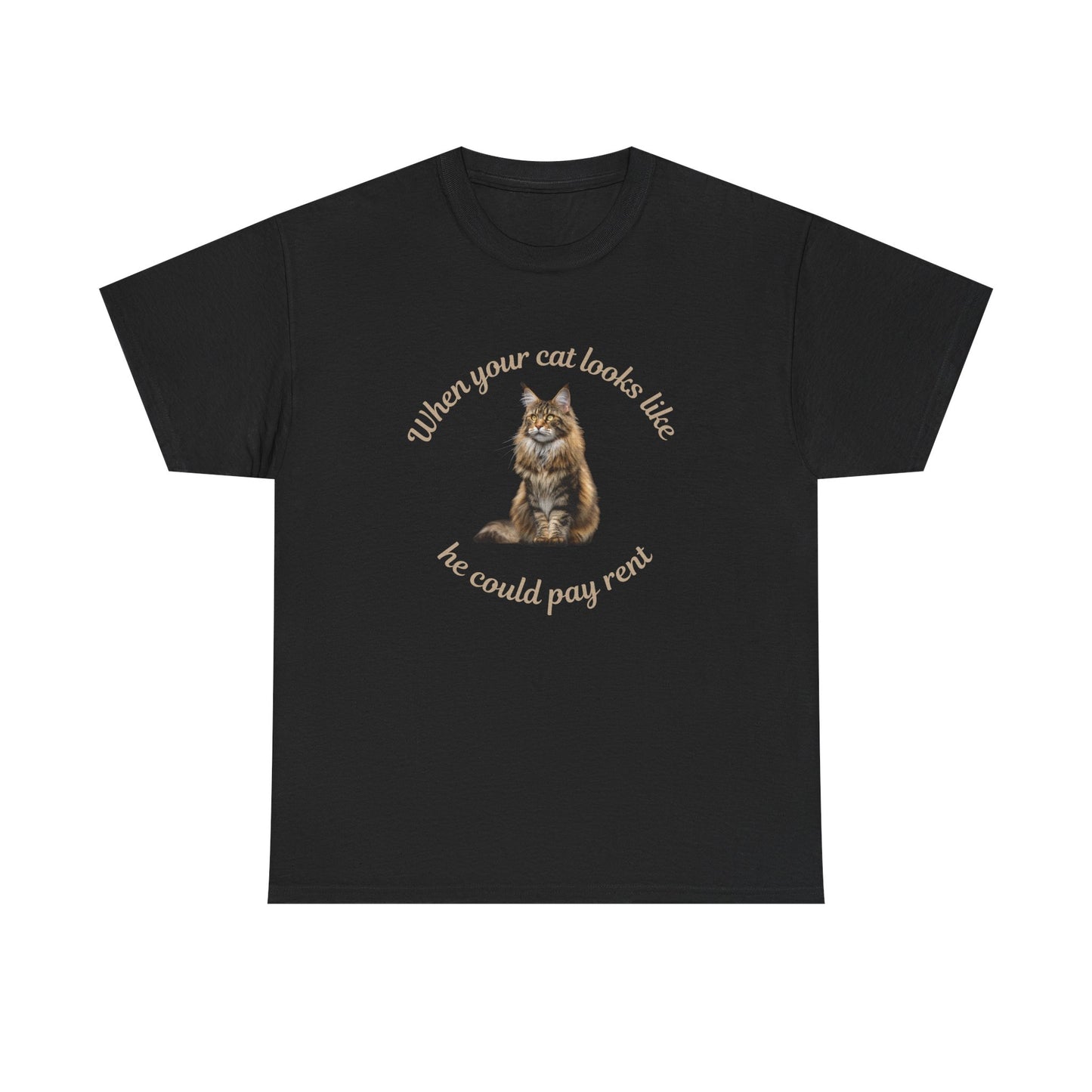 Maine Coon: Big enough to pay rent Tee