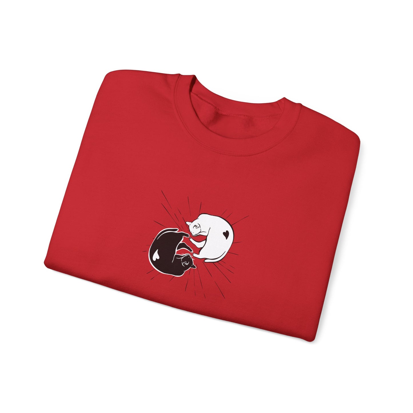 Yin and Yang Cat Sweater