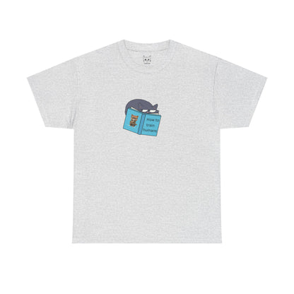Cat reading funny Tee