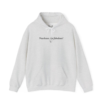 Pawlease fabulous white Hoodie
