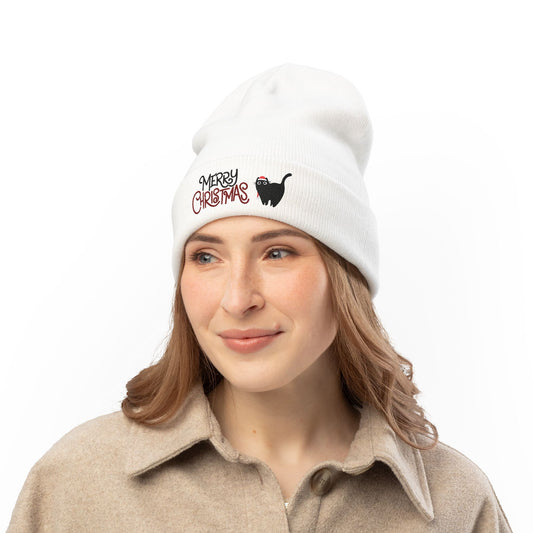 Merry Christmas! Beanie (Embroidery)