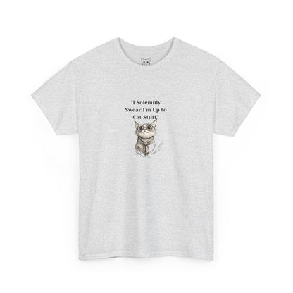Harry potter style cat T shirt