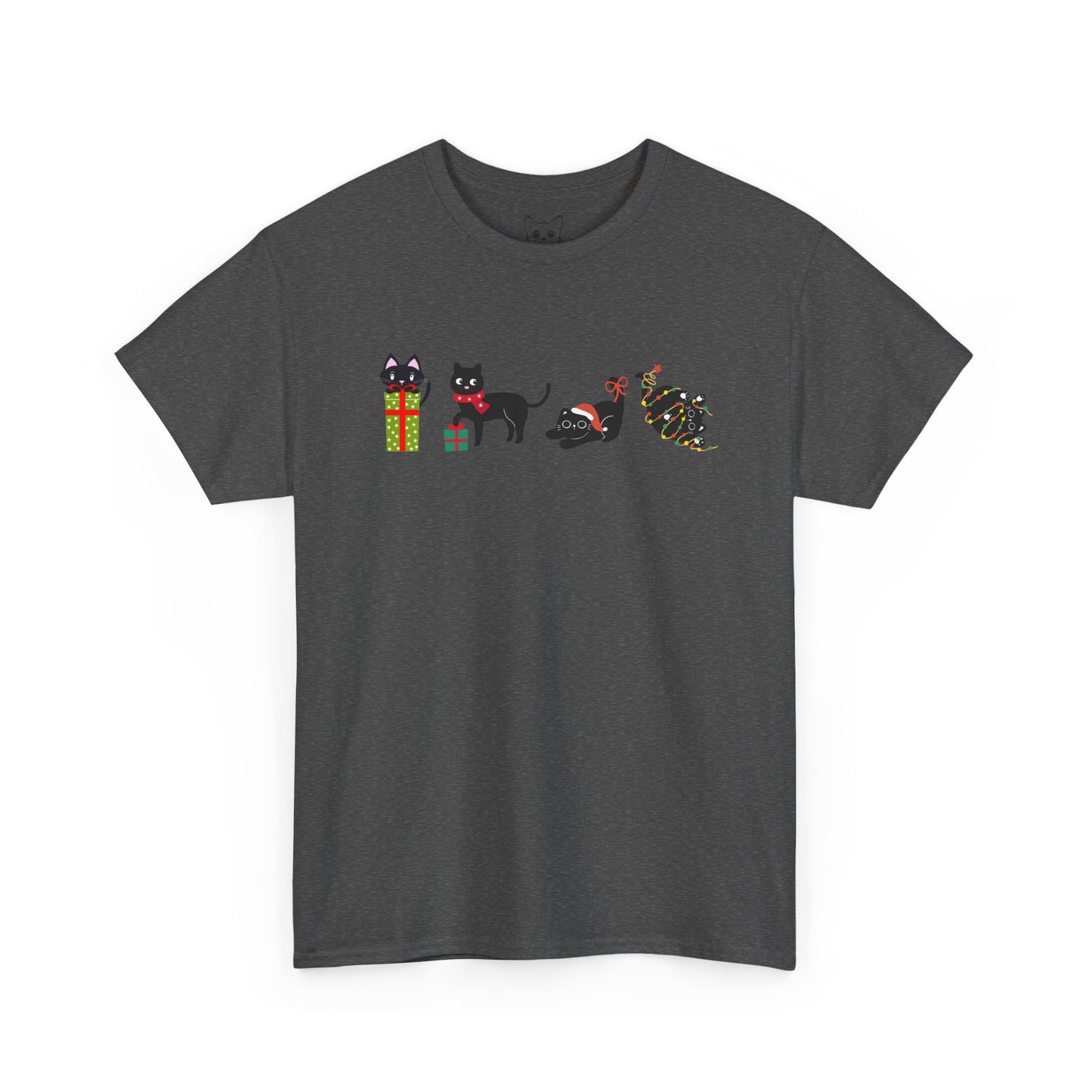 Christmas Cat Chaos T-shirt
