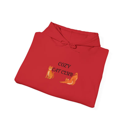 Cozy cat club Hoodie