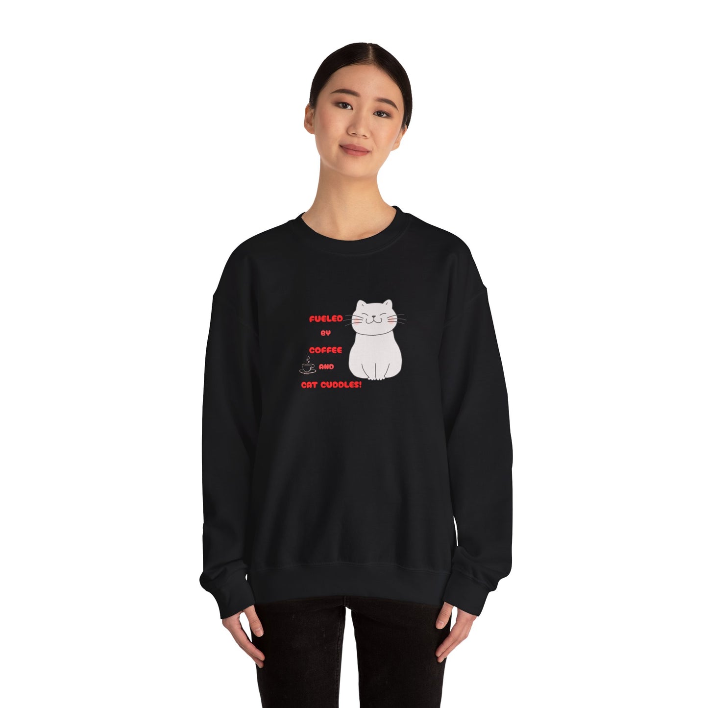 Coffee and cat cuddles Sweater