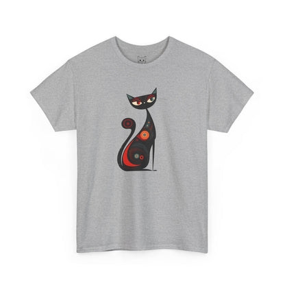 Abstract Cat Vibes Tee