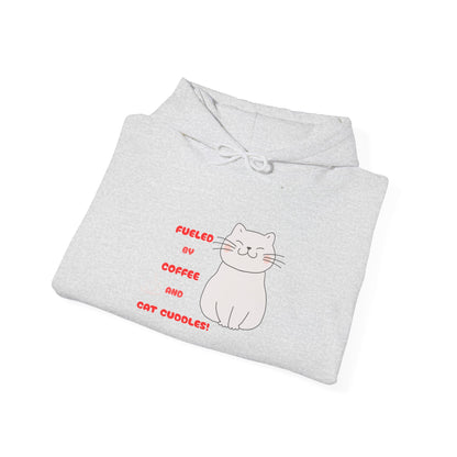 Coffee and cat cuddles Hoodie