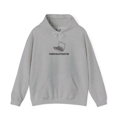Purrcrastinating kitten Hoodie