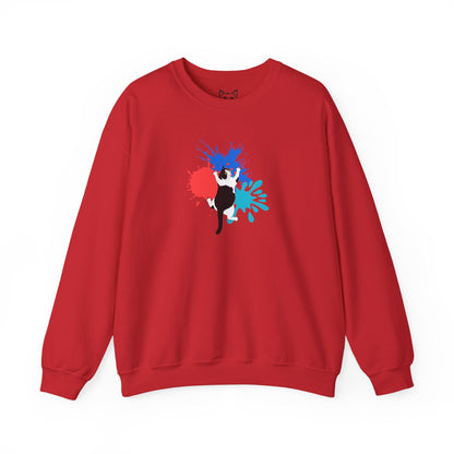 Feline free, living colorful Sweater