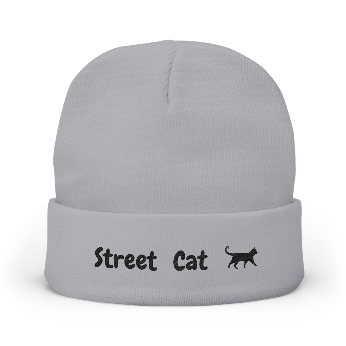 Street Cat Beanie (Embroidery)