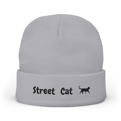 Street Cat Beanie (Embroidery)