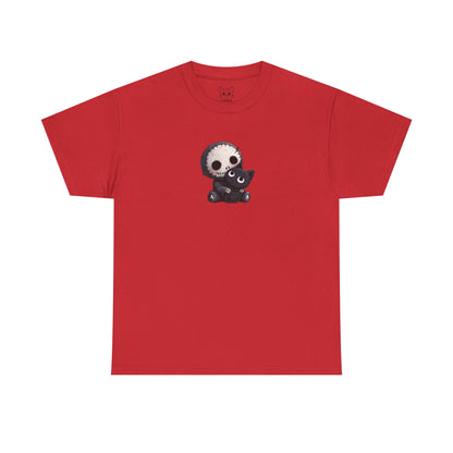 Skull and cat cute Tee