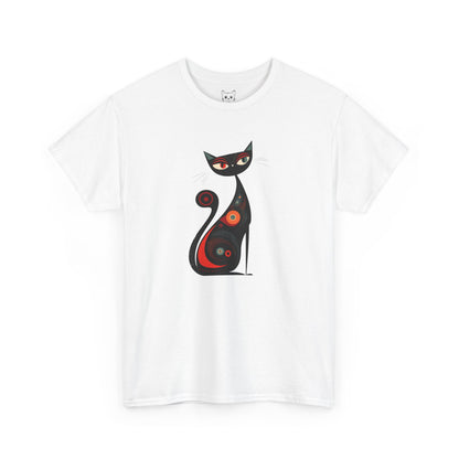 Abstract Cat Vibes Tee
