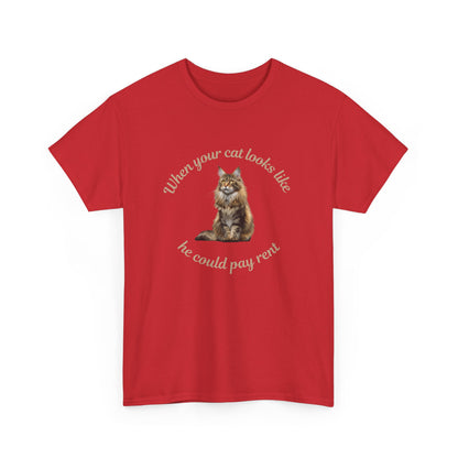 Maine Coon: Big enough to pay rent Tee