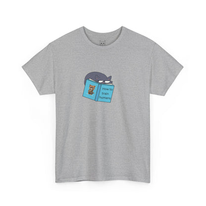 Cat reading funny Tee