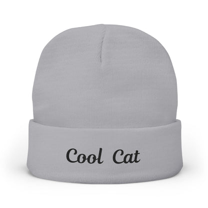 Cool Cat Beanie (embroidery)