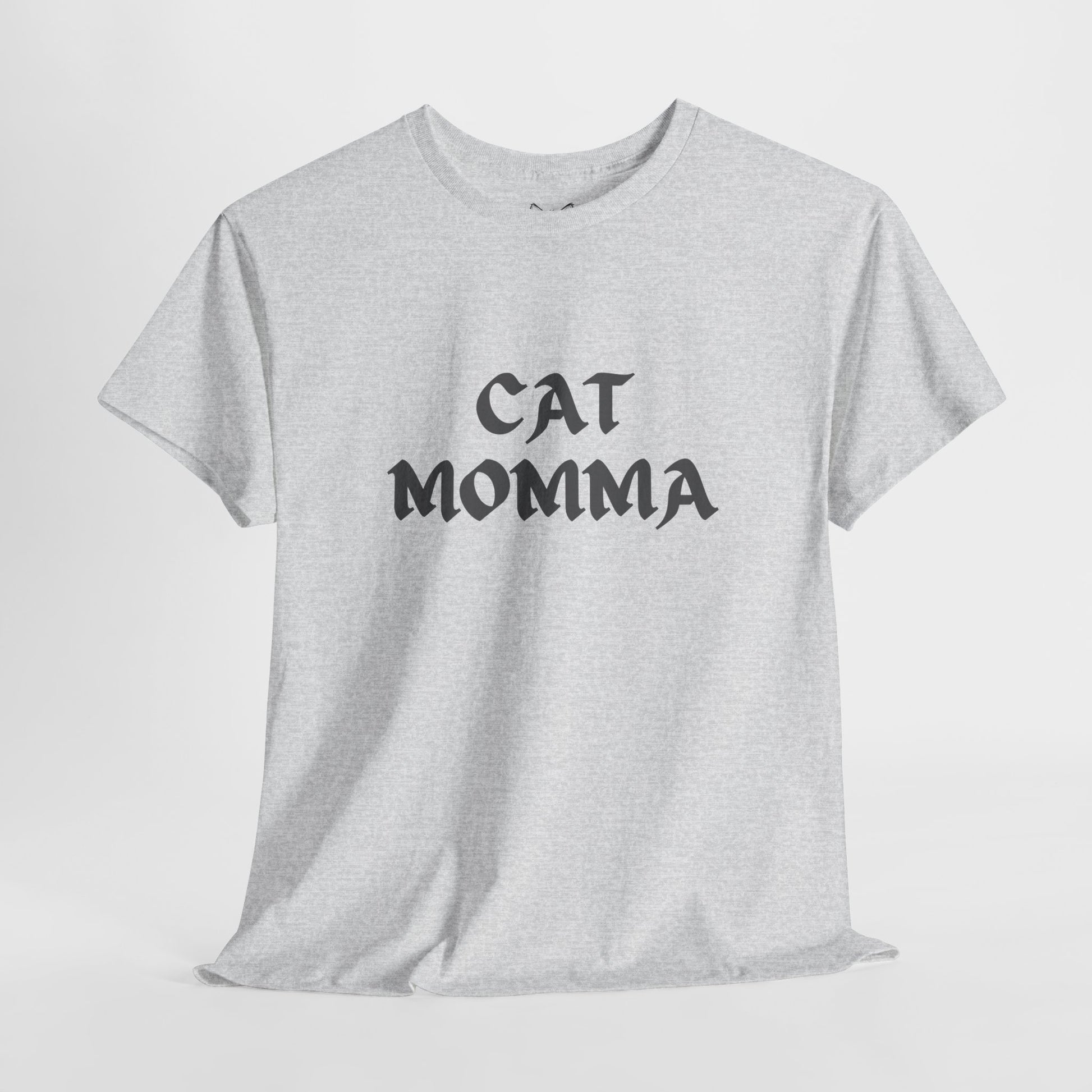 Ash t shirt- text cat momma
