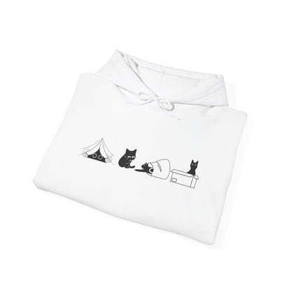 Mischievous Cat Hoodie