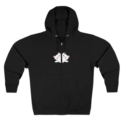 Double Trouble Zip Hoodie