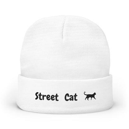 Street Cat Beanie (Embroidery)