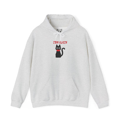 Stay Classy Tuxedo Cat Hoodie