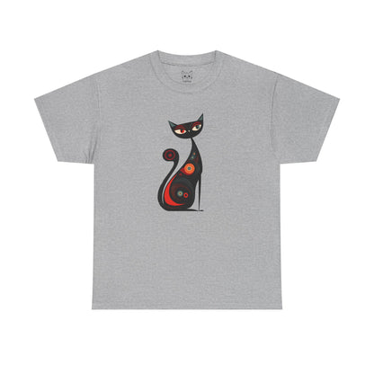Abstract Cat Vibes Tee