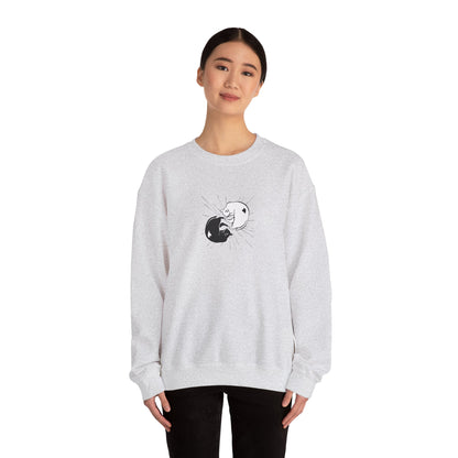 Yin and Yang Cat Sweater