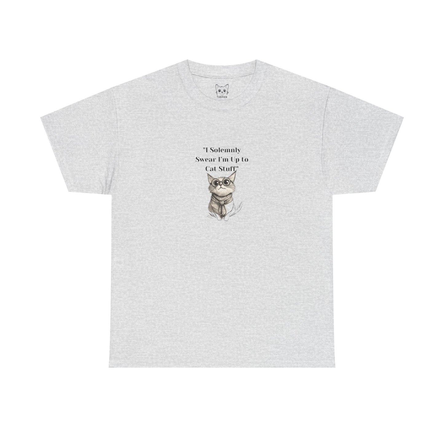 Harry potter style cat T shirt