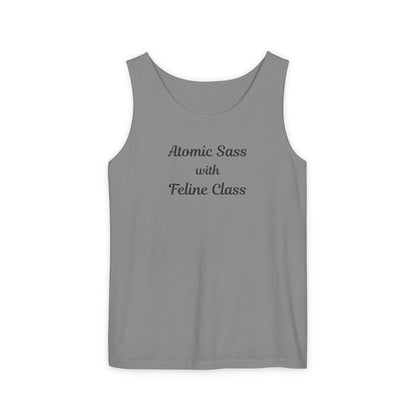 Bengal Sass Cat Tank top black