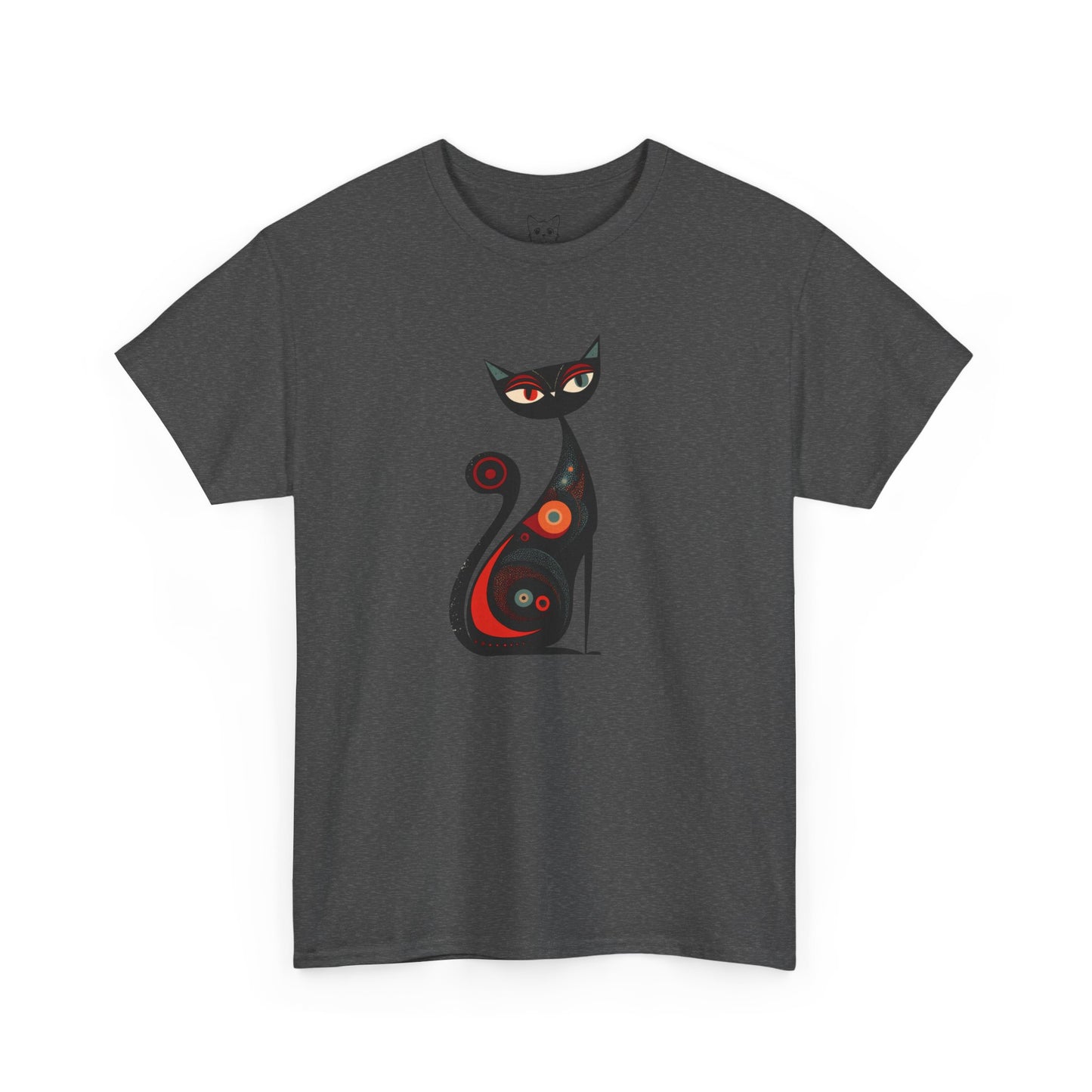 Abstract Cat Vibes Tee