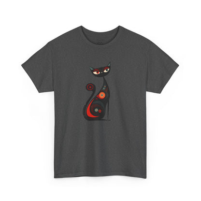 Abstract Cat Vibes Tee