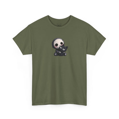 Skull and cat cute Tee