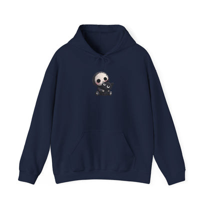 Skull and Cat Cute Hoodie