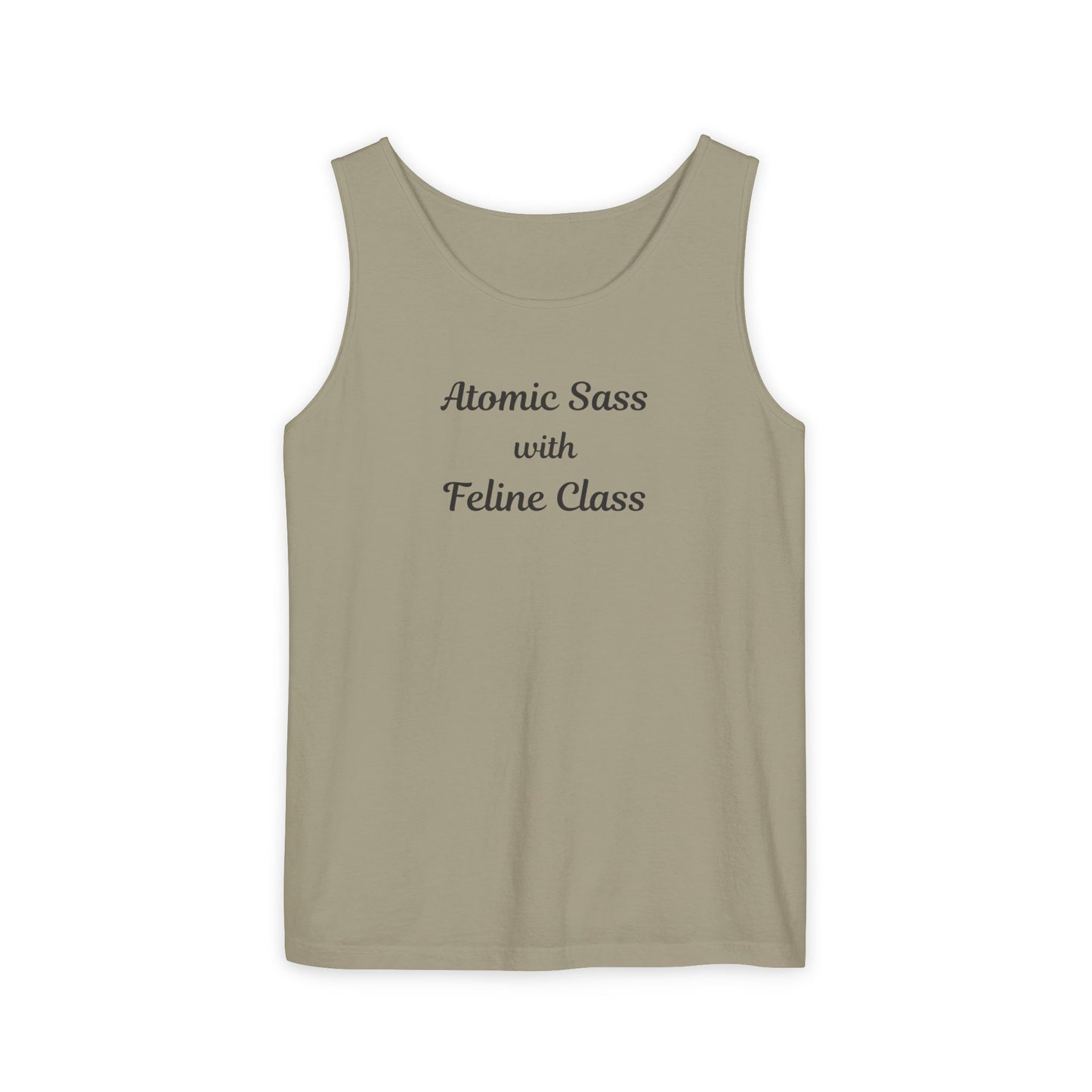 Bengal Sass Cat Tank top black