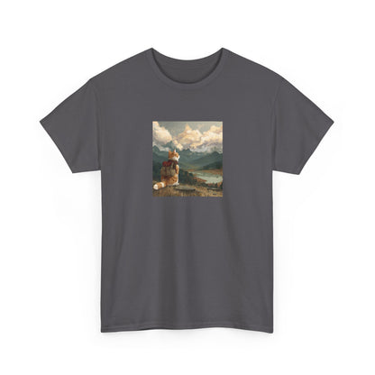 Daydreaming Cat Landscape Tee
