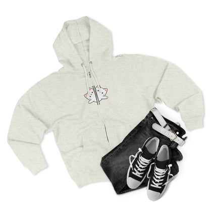 Double Trouble Zip Hoodie