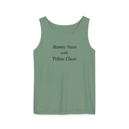 Bengal Sass Cat Tank top black