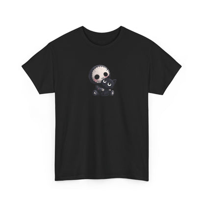 Skull and cat cute Tee