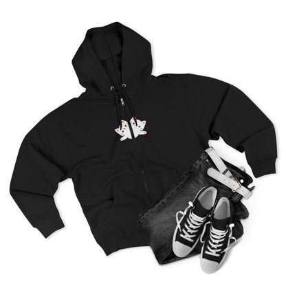 Double Trouble Zip Hoodie