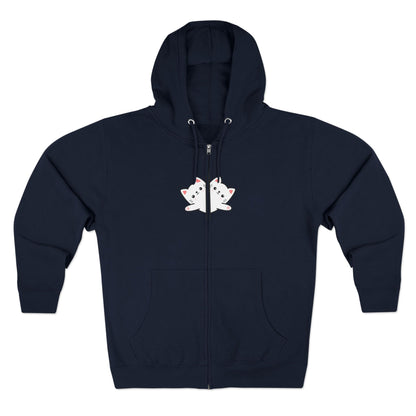 Double Trouble Zip Hoodie