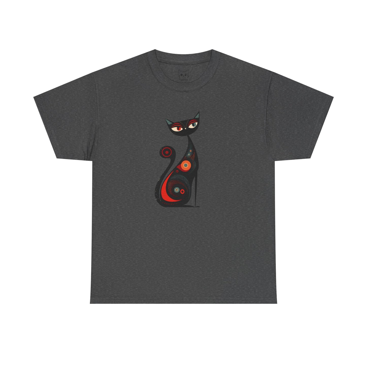 Abstract Cat Vibes Tee