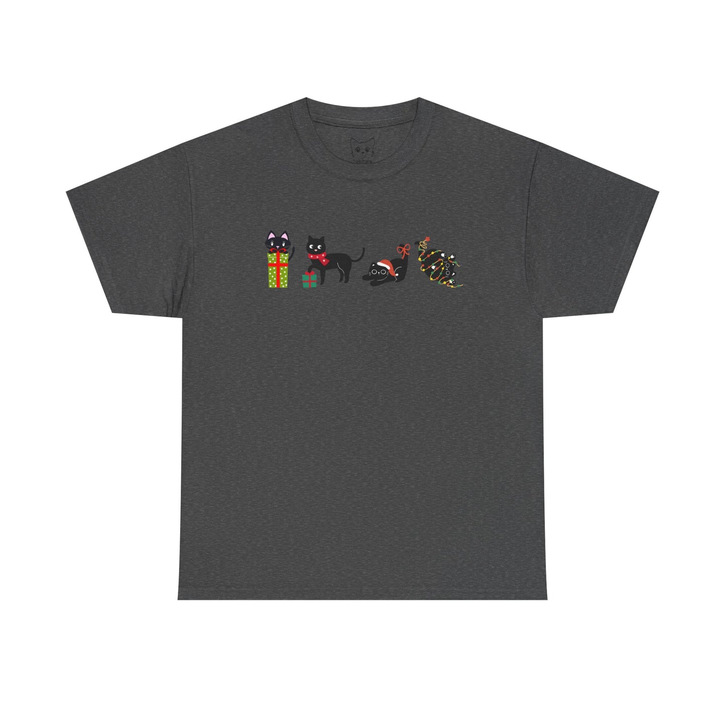 Christmas Cat Chaos T-shirt