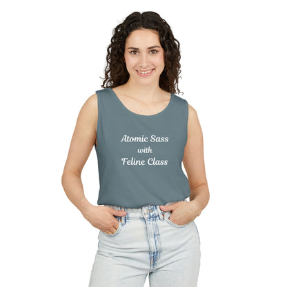 Bengal Sass Cat Tank top