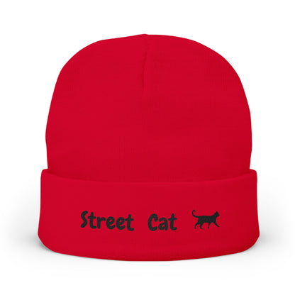 Street Cat Beanie (Embroidery)