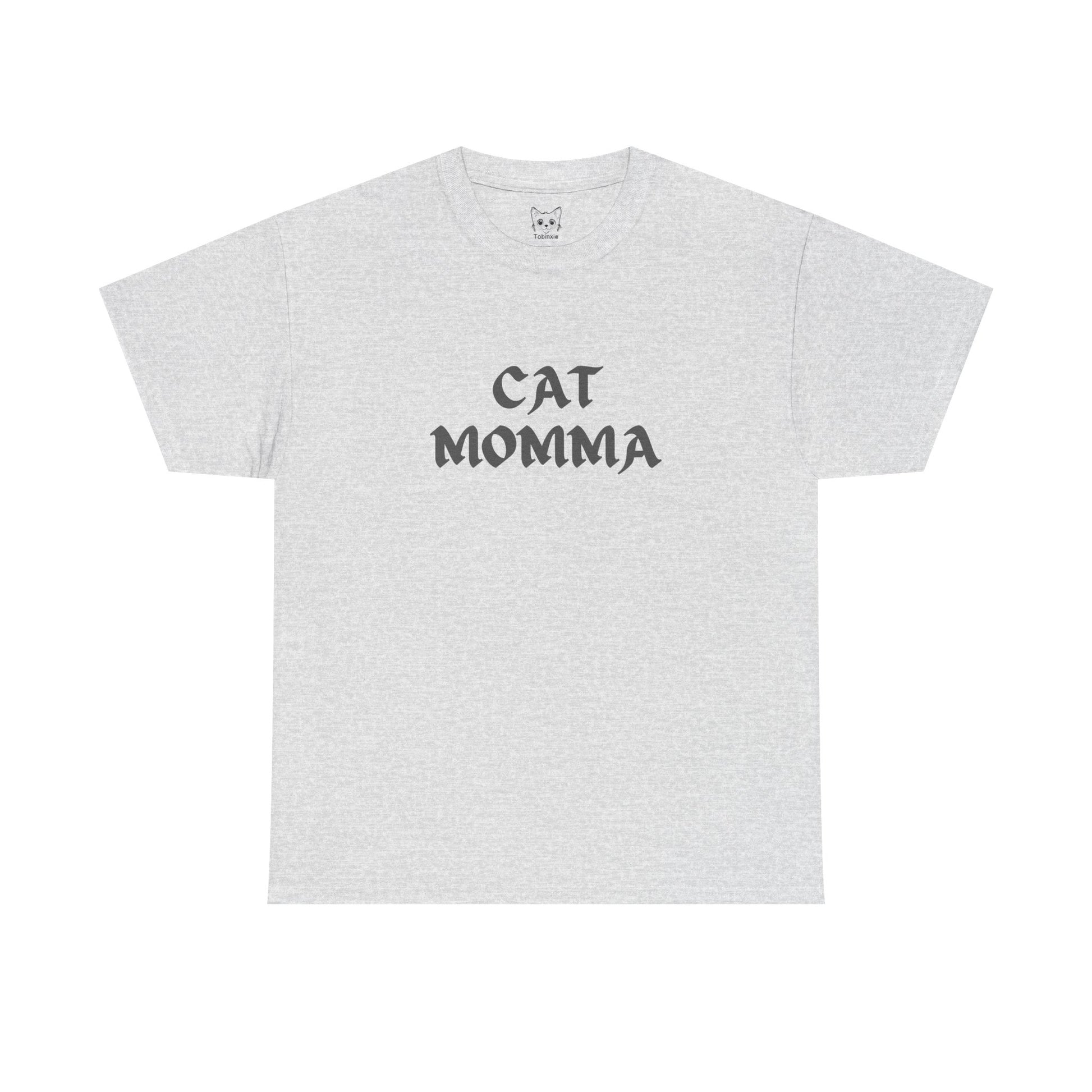 Ash t shirt- text cat momma