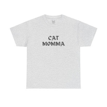 Ash t shirt- text cat momma
