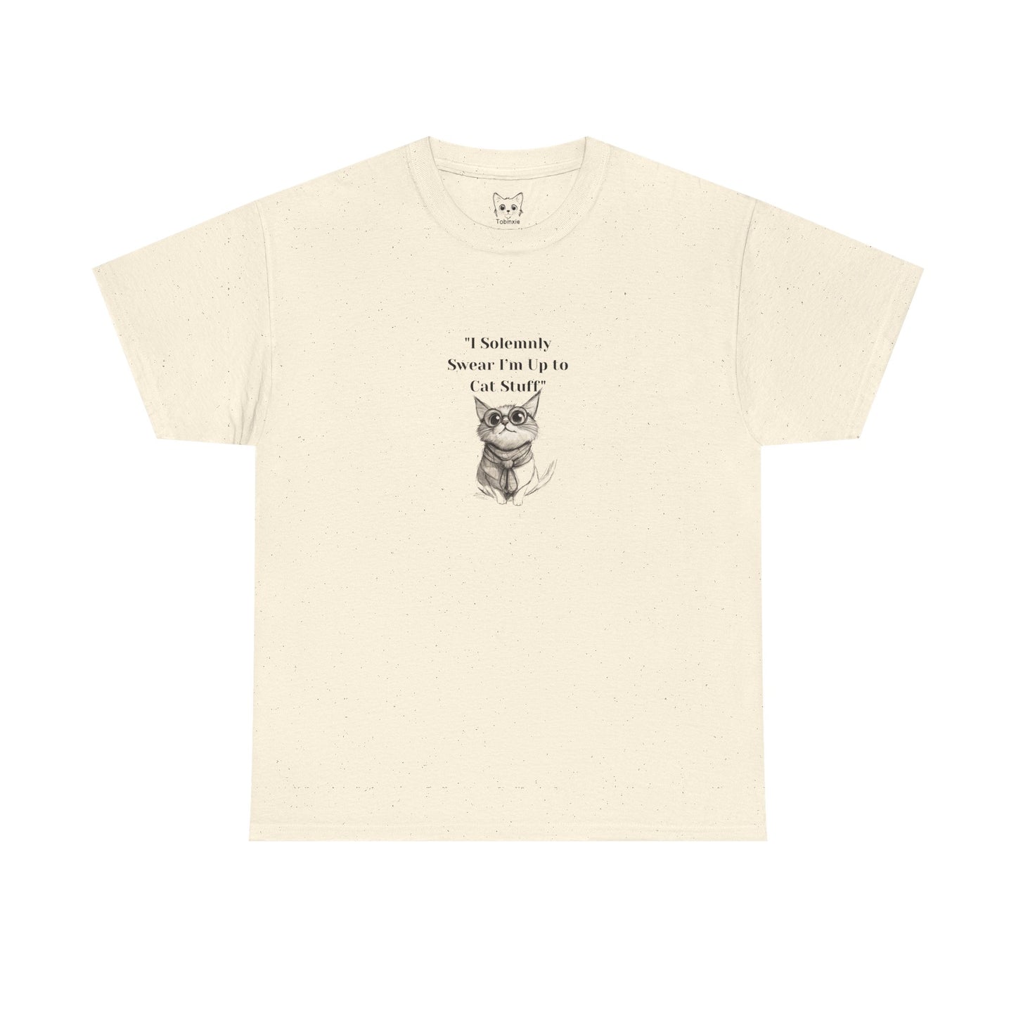 Harry potter style cat T shirt