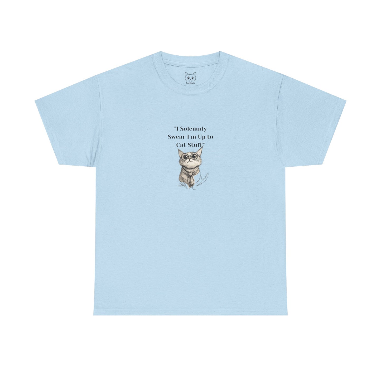Harry potter style cat T shirt